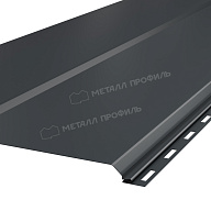 Сайдинг МЕТАЛЛ ПРОФИЛЬ Lбрус-XL-14х335 NormanMP (ПЭ-01-7016-0.5)